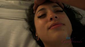 Mi Ha's massage turns into a creampie.